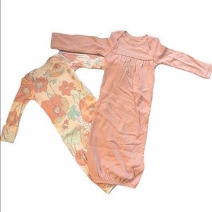 NB Pink & Floral Nightgowns